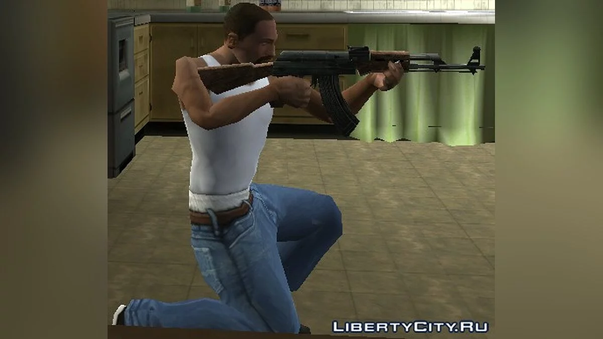 AK-47 з підствольним гранатометом і без / GTA San Andreas