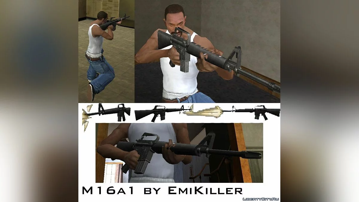 M16a1 / GTA San Andreas
