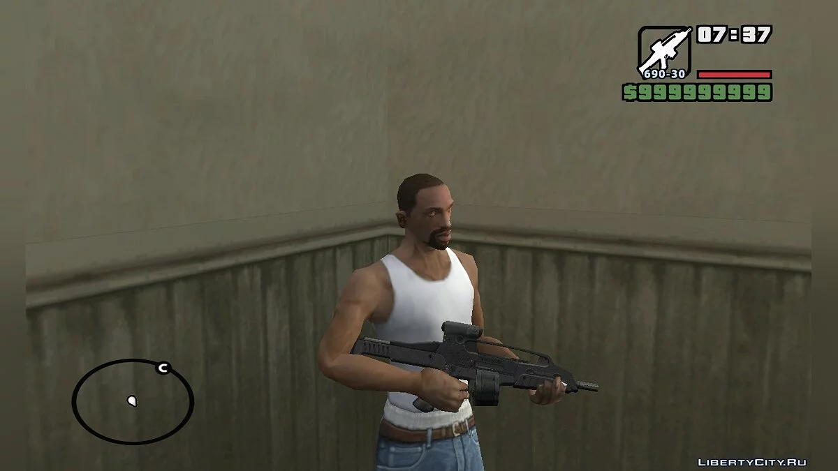 XM8 Para Drum Mag / GTA San Andreas