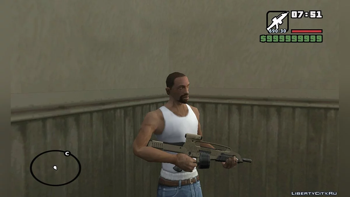 XM8 Para Drum Mag / GTA San Andreas