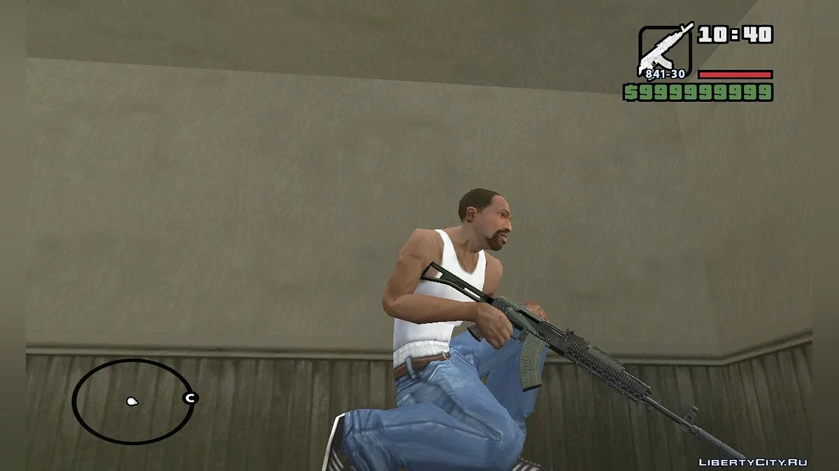 AK-47 з трейлера GTA V Final / GTA San Andreas