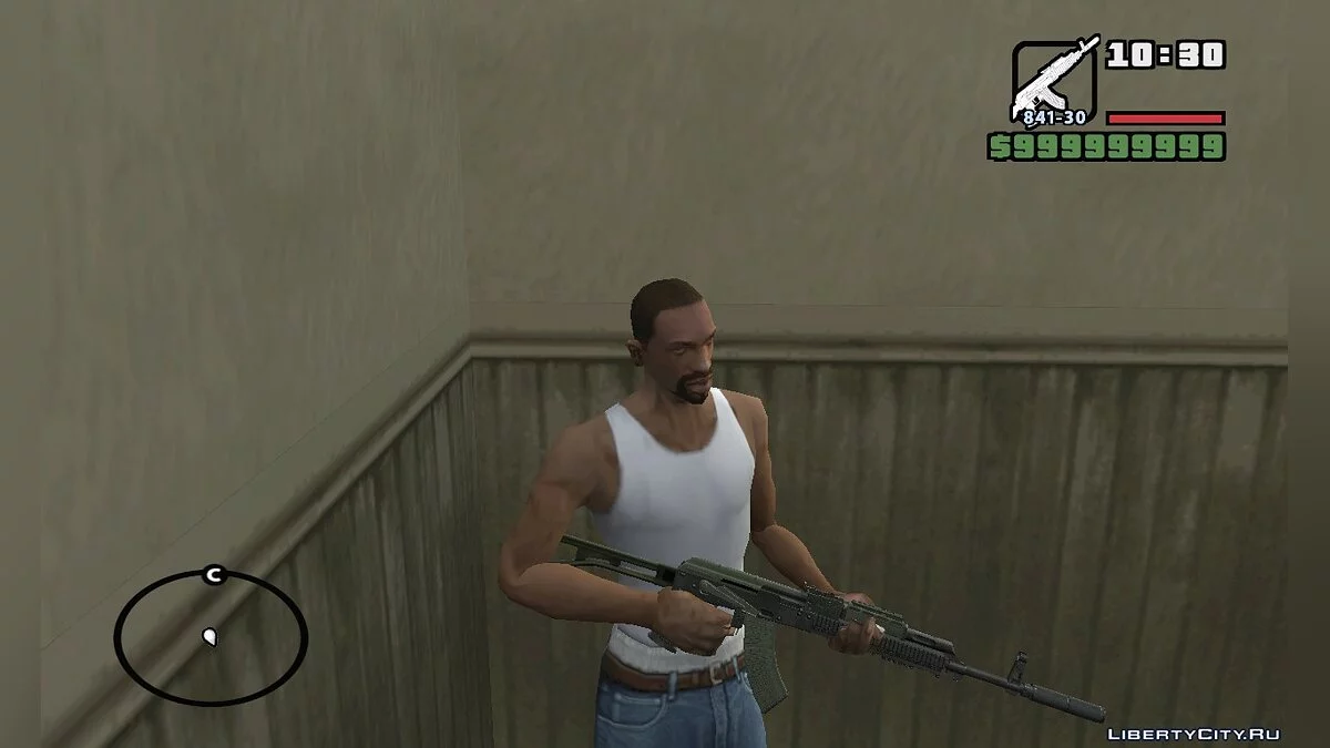 AK-47 з трейлера GTA V Final / GTA San Andreas