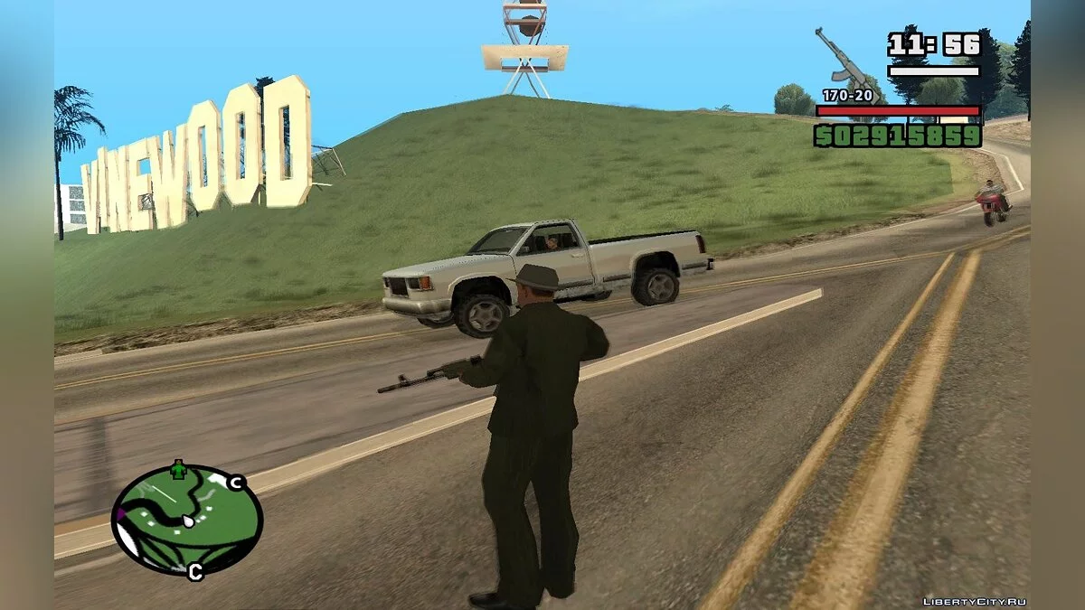 AK-47 مع كاتم صوت من GTA 5 (نهائي) / جي تي إيه سان أندرياس