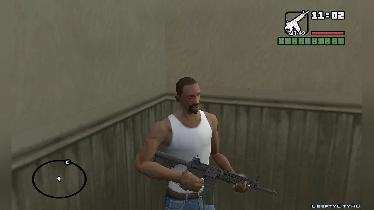 AR-15 + ACOG, Carry, EOtech. / GTA San Andreas