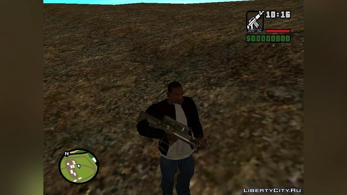 XM 25 з COD 8. v 1 / GTA San Andreas