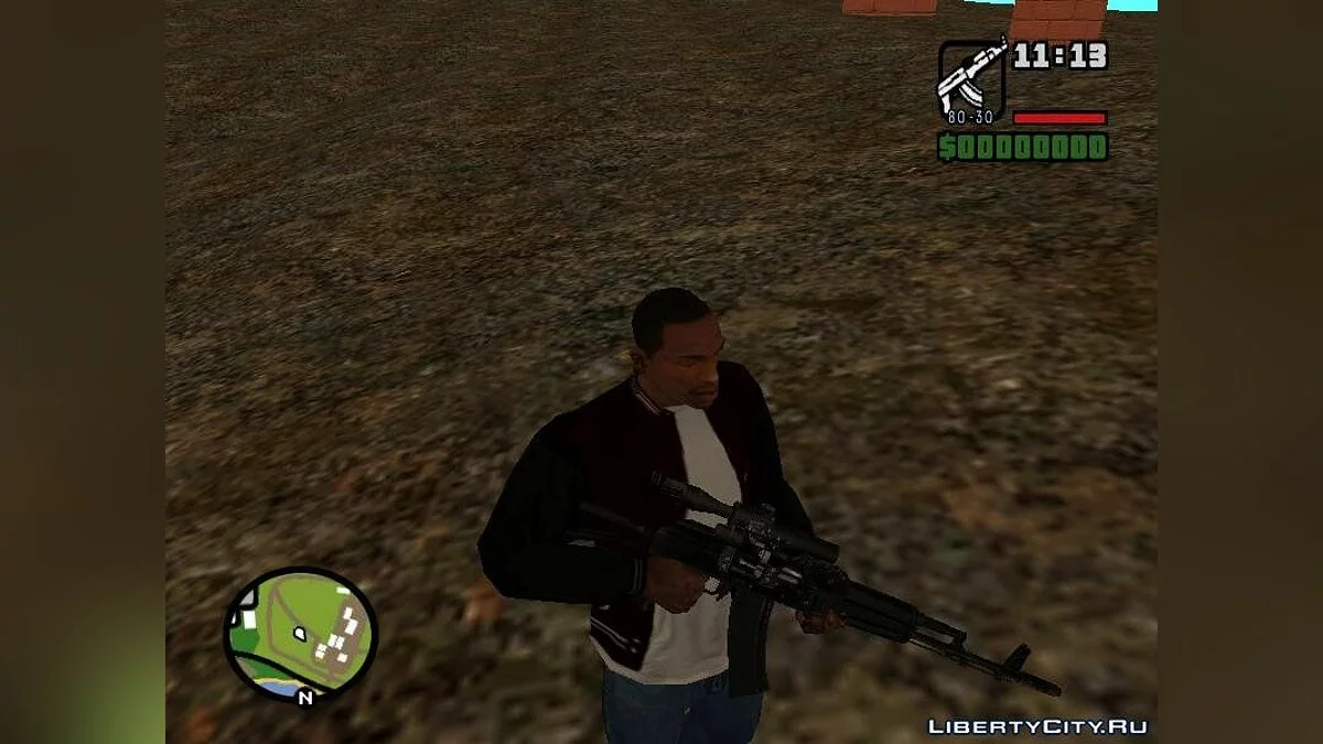 АК 101 (з ПСО-1 і без) / GTA San Andreas