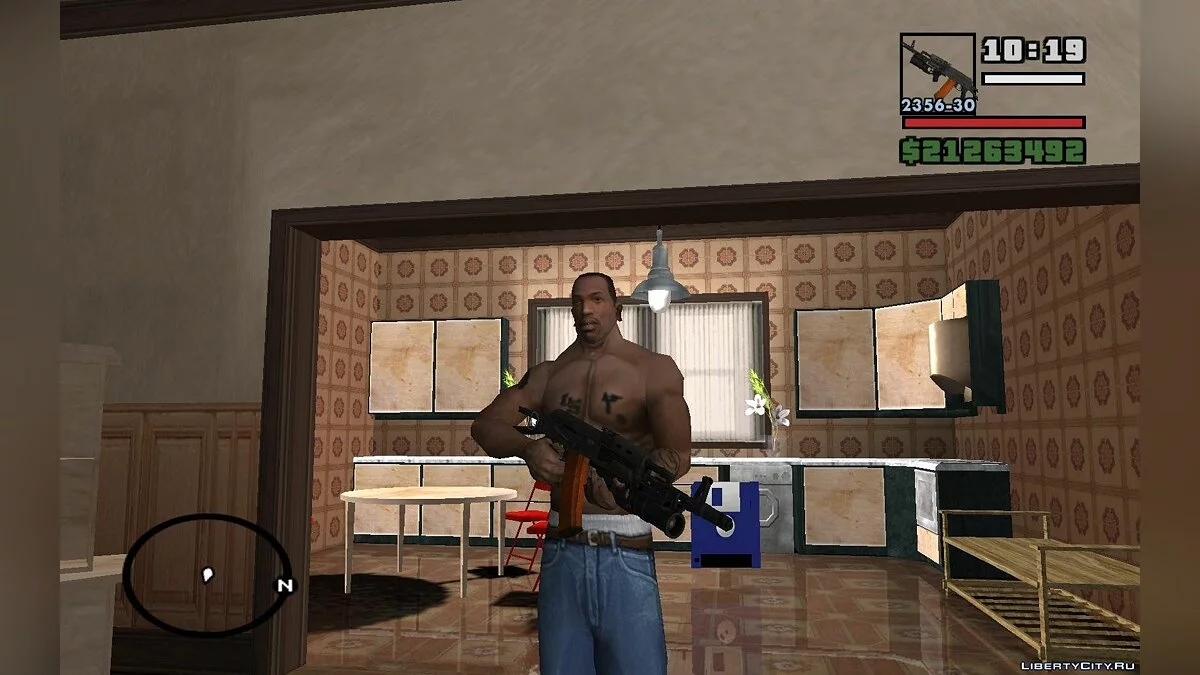 АКС 74 / GTA San Andreas