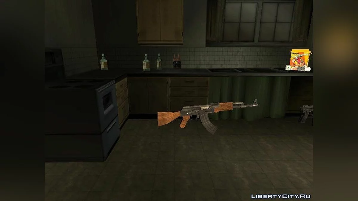 AK-47 из Saints Row 2 / GTA San Andreas
