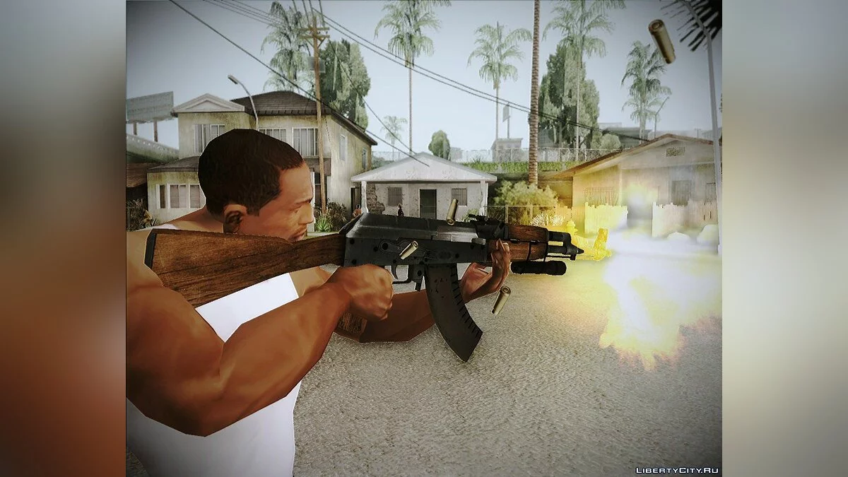 AK-47 from Left4 Dead 2 / GTA San Andreas