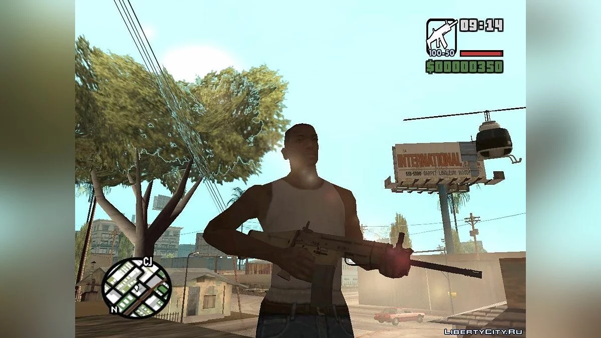 FN Scar dari Left 4 Dead 2 / GTA San Andreas