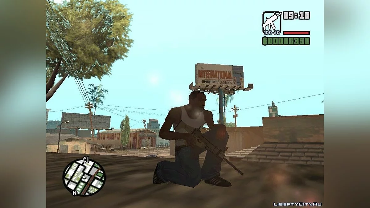 FN Scar dari Left 4 Dead 2 / GTA San Andreas