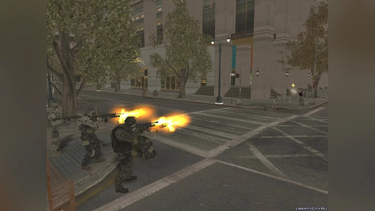 M4A1 dari Call of Duty Modern Warfare 3 / GTA San Andreas