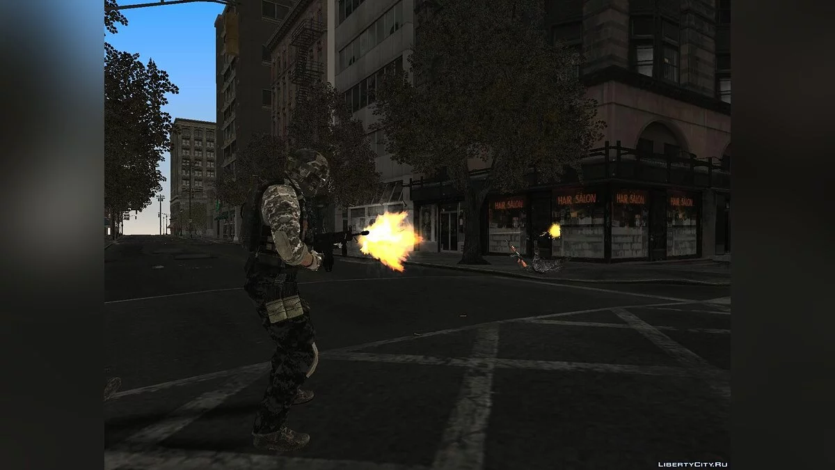 M4A1 dari Call of Duty Modern Warfare 3 / GTA San Andreas