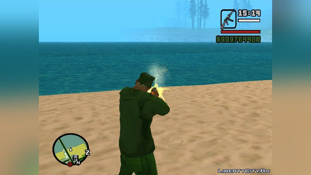 AK-47 com baioneta / GTA San Andreas