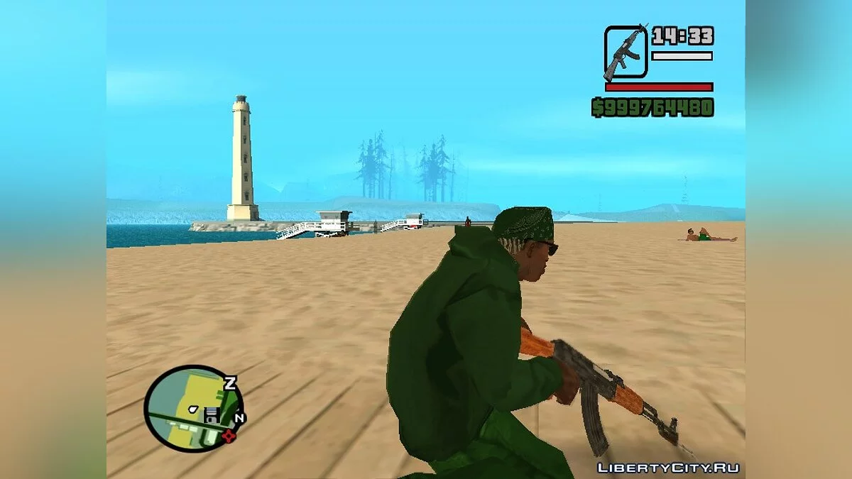 AK-47 com baioneta / GTA San Andreas