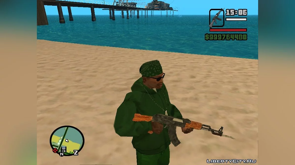 AK-47 com baioneta / GTA San Andreas