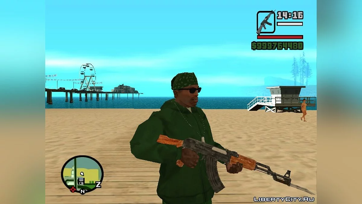 AK-47 com baioneta / GTA San Andreas