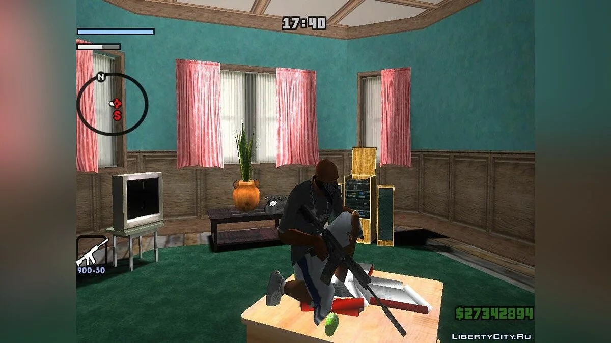 M4A1 de Call of duty 4 : Modern Warfare / GTA San Andreas