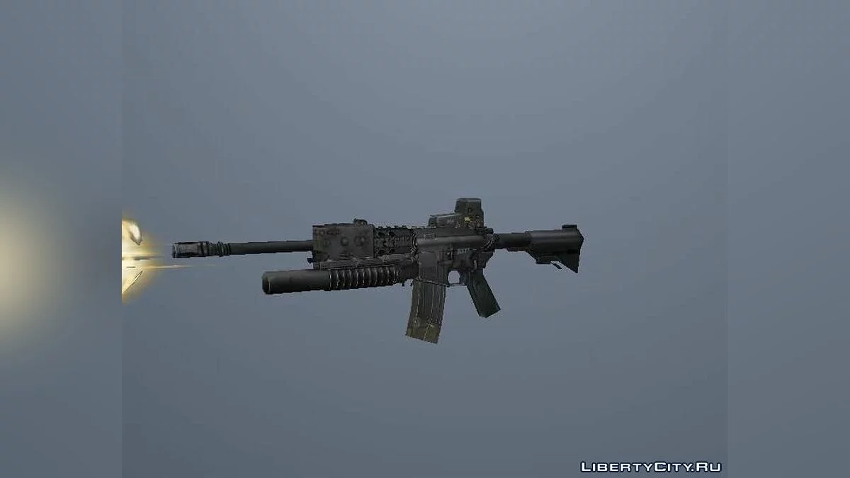 M4 dari COD4 / GTA San Andreas