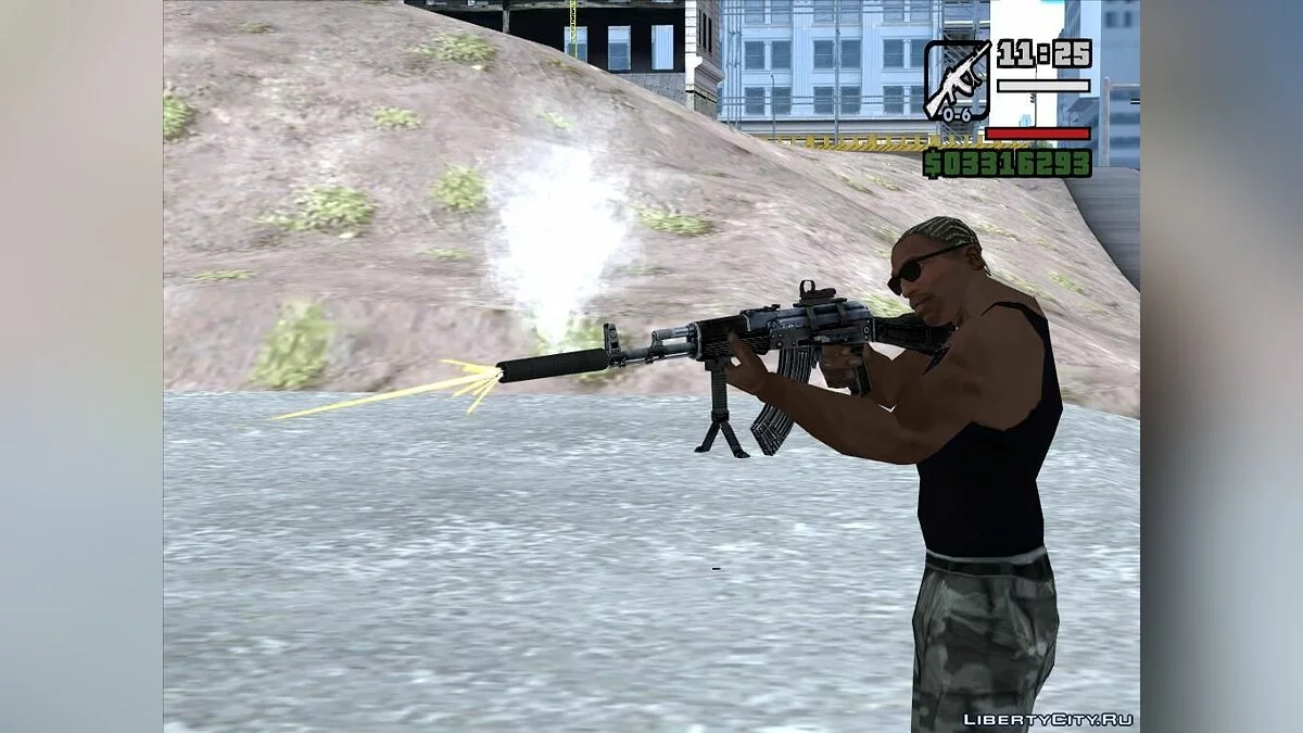 AK-103 من WARFACE / جي تي إيه سان أندرياس