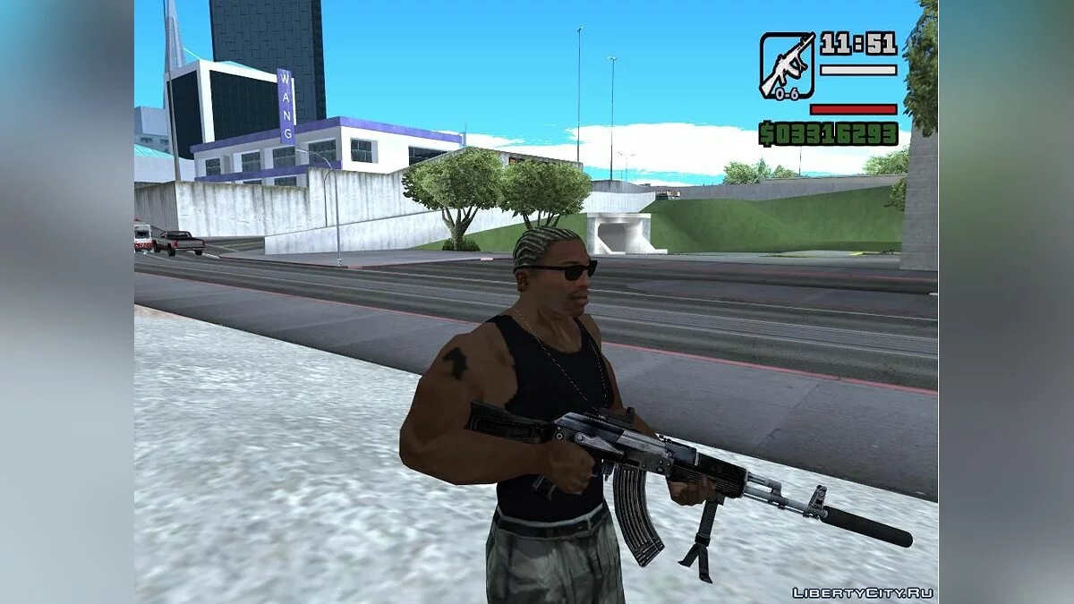 AK-103 من WARFACE / جي تي إيه سان أندرياس