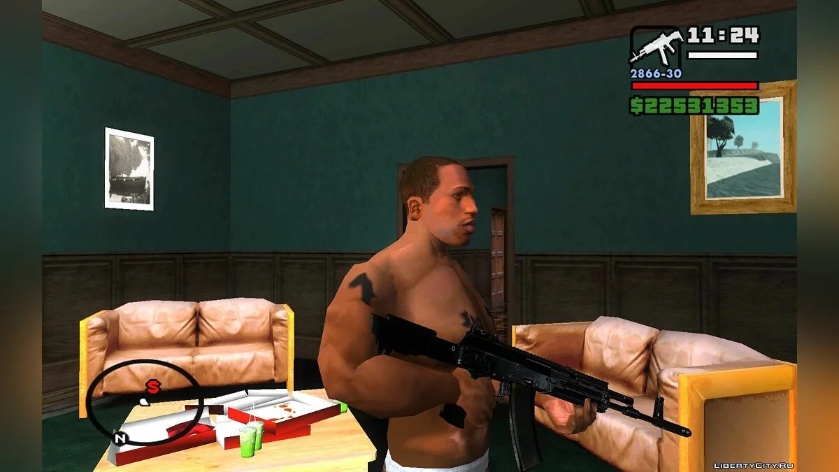 AK 12 / GTA San Andreas
