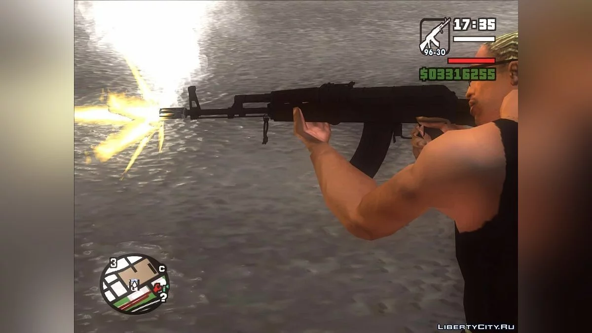 AK-47 HD الإصدار التجريبي 1 من WARFACE / جي تي إيه سان أندرياس