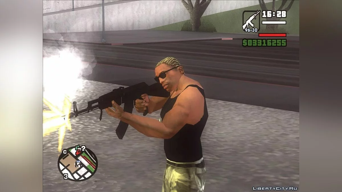 AK-47 HD الإصدار التجريبي 1 من WARFACE / جي تي إيه سان أندرياس