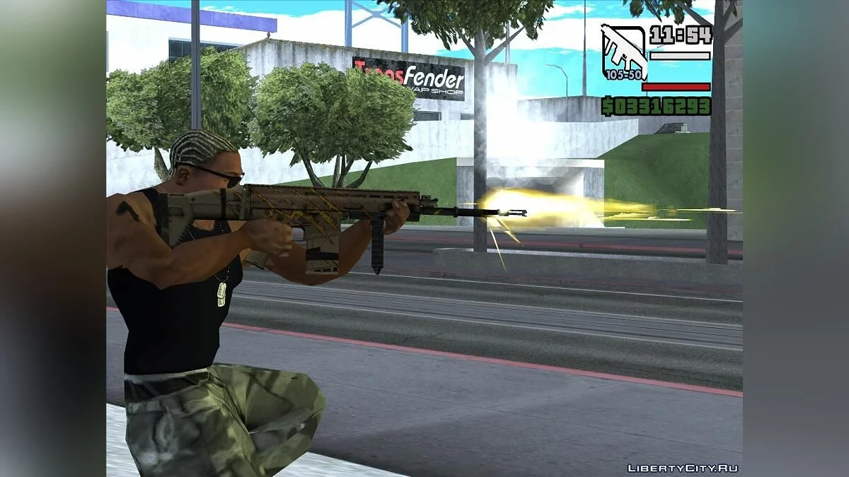 Елітний FN SCAR-H / GTA San Andreas