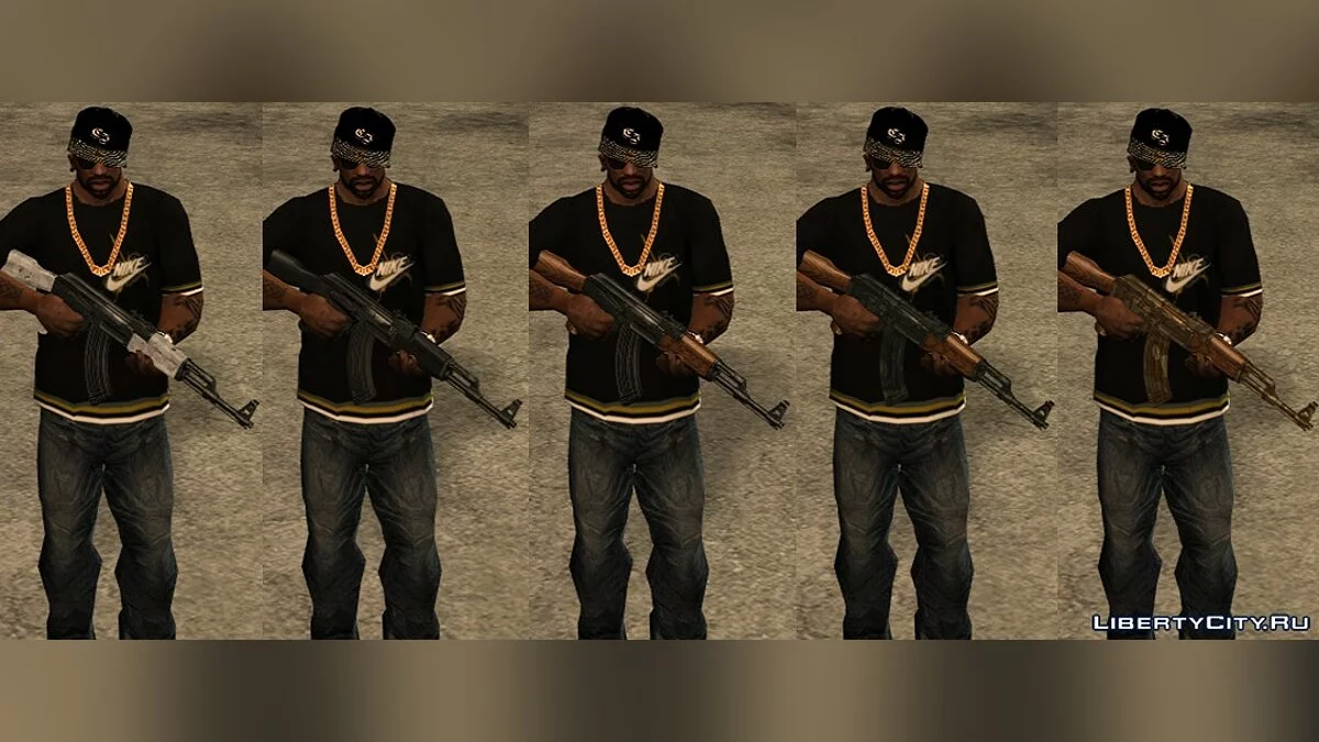 Ak-47 / جي تي إيه سان أندرياس