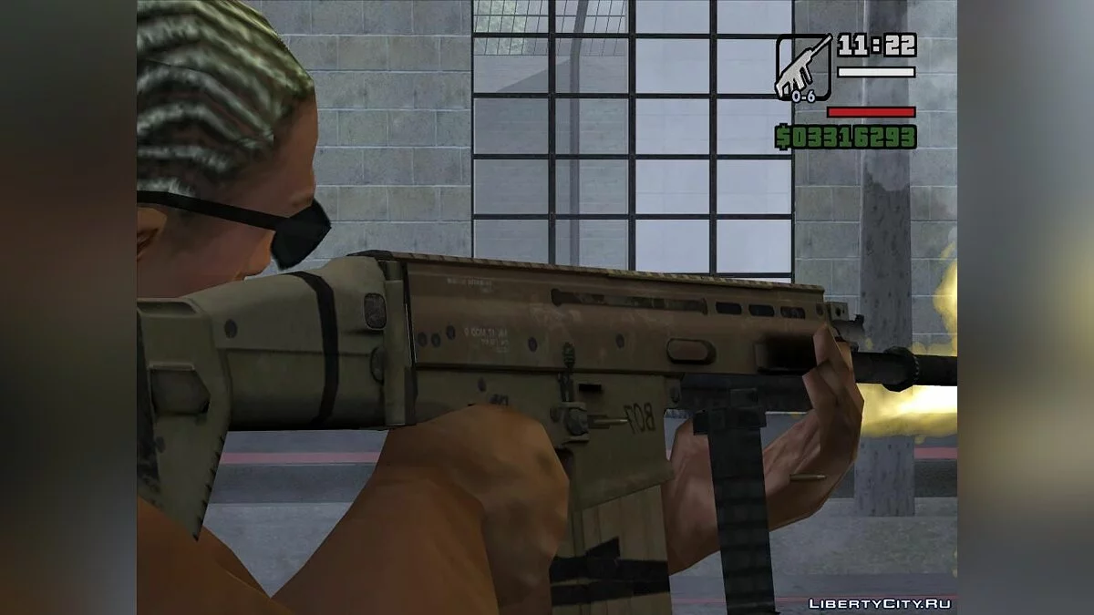 FN SCAR-H من WARFACE بواسطة Nikita_AK_47 / جي تي إيه سان أندرياس