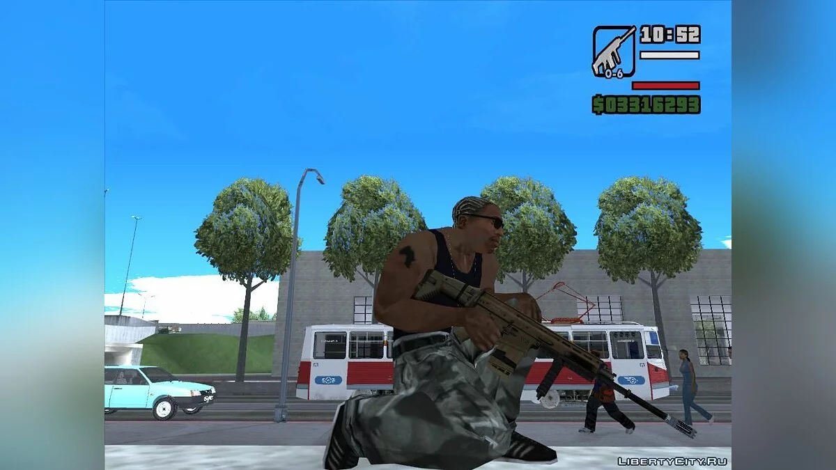 FN SCAR-H من WARFACE بواسطة Nikita_AK_47 / جي تي إيه سان أندرياس