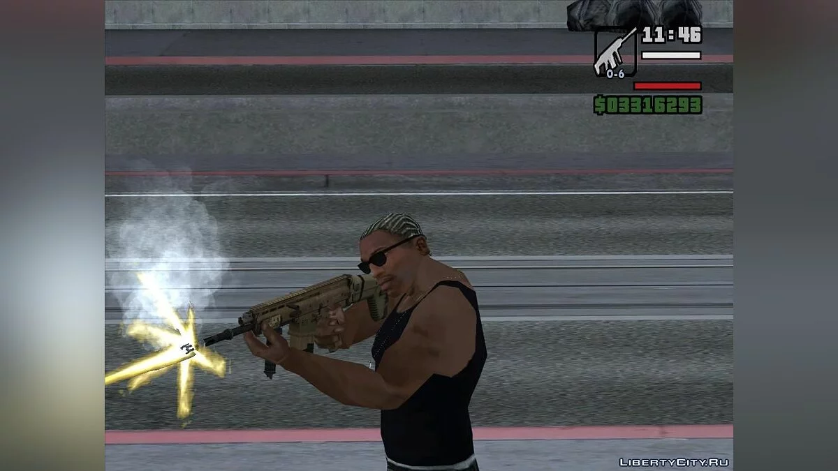 FN SCAR-H من WARFACE بواسطة Nikita_AK_47 / جي تي إيه سان أندرياس