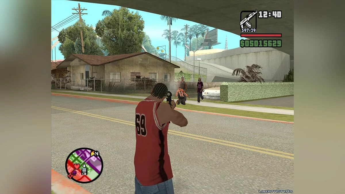 AK-47 haut de gamme par C.M.D.A.S / GTA San Andreas