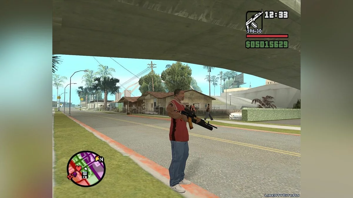 AK-47 haut de gamme par C.M.D.A.S / GTA San Andreas