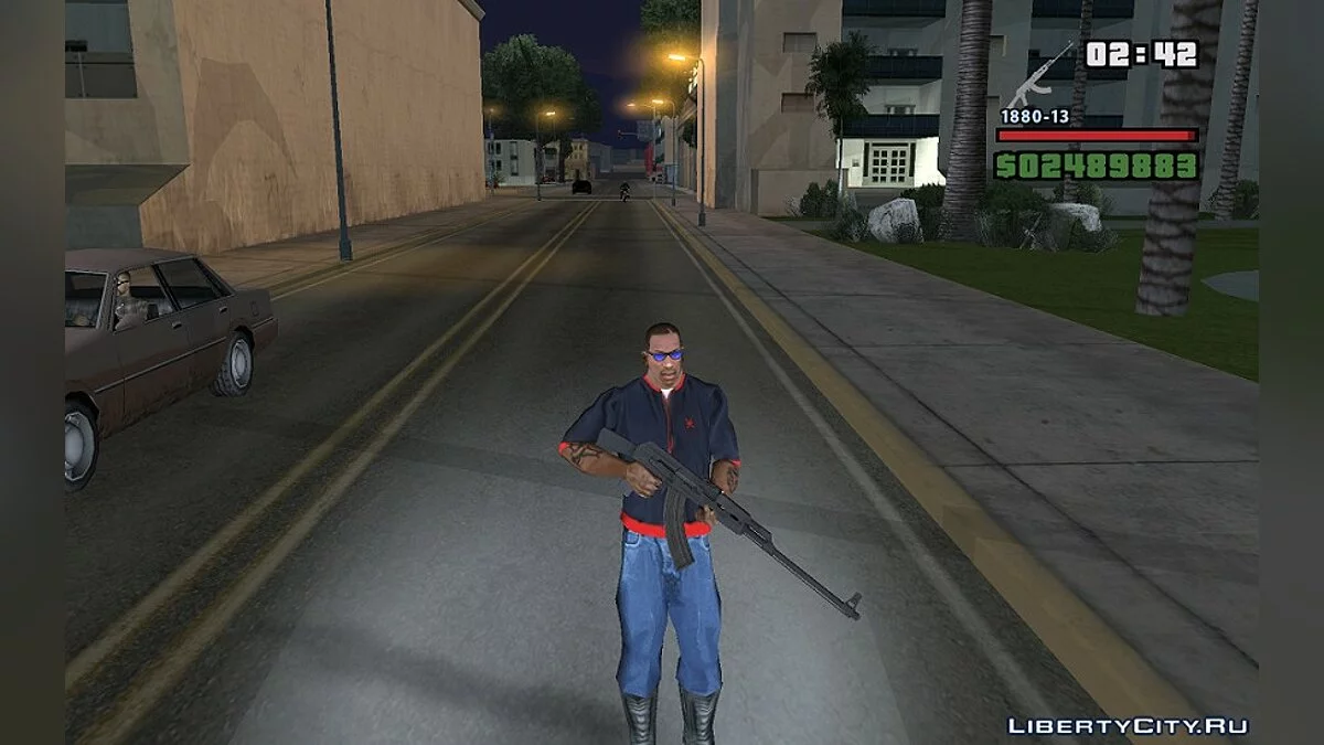 РПК-74 из Battlefield 3 / GTA San Andreas