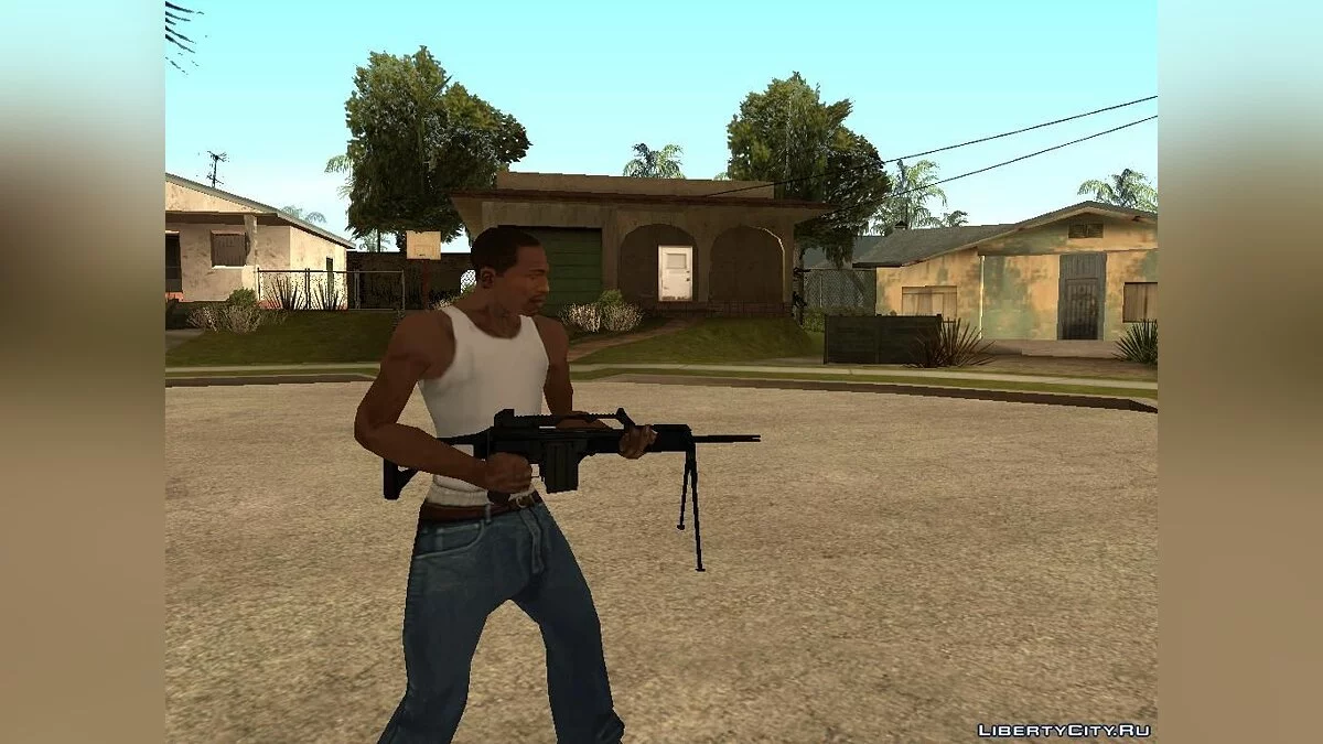 Оружие семейства G36 из BF 2: Special Forces / GTA San Andreas