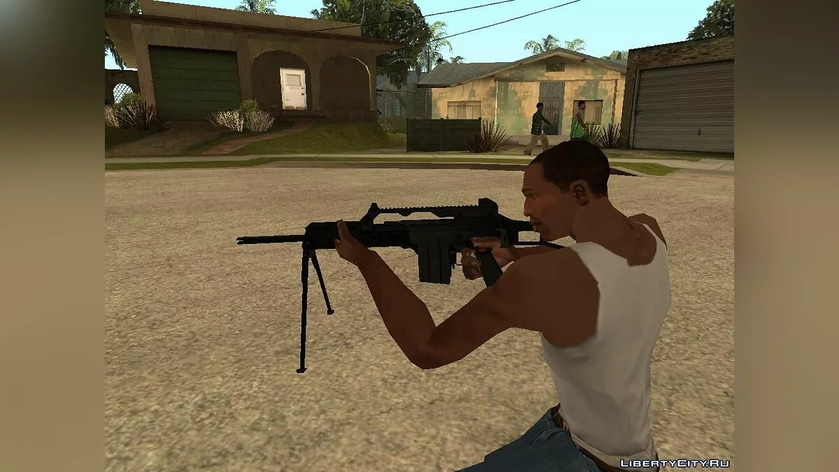 Оружие семейства G36 из BF 2: Special Forces / GTA San Andreas