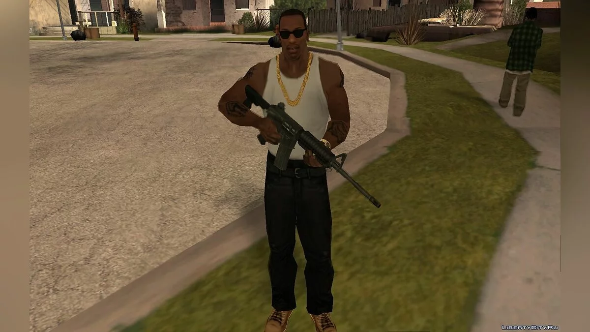 М4A1 з GTA 4 / GTA San Andreas