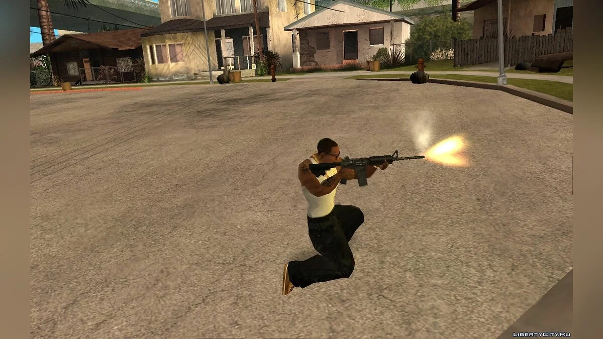 М4A1 з GTA 4 / GTA San Andreas