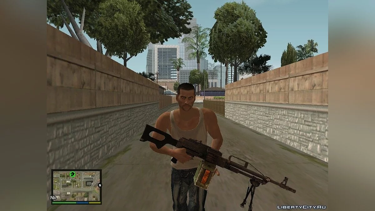PKP Pecheneg de BF3 / GTA San Andreas