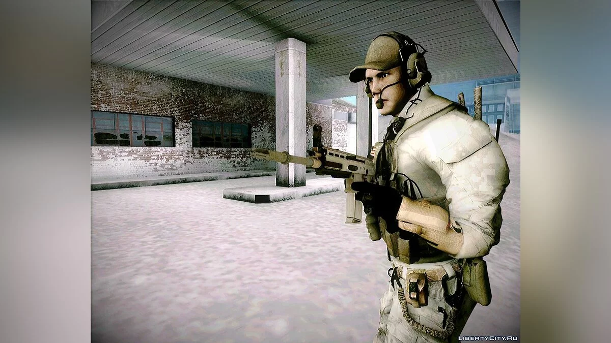 Waffen aus BF4 / GTA San Andreas