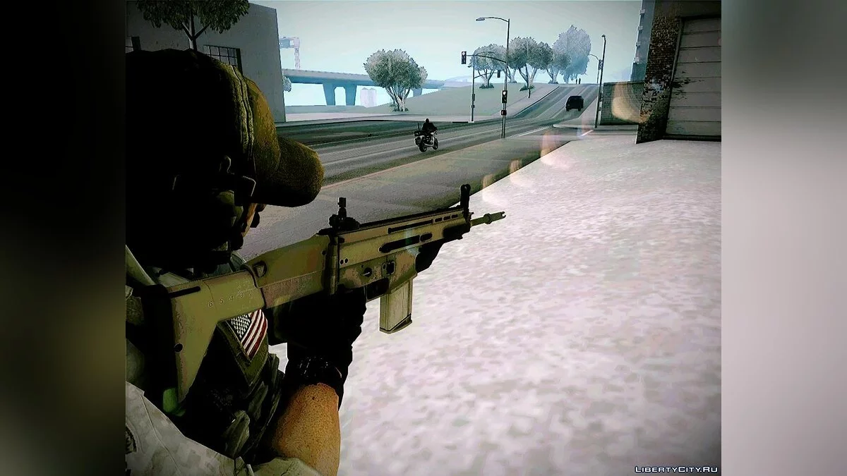 Waffen aus BF4 / GTA San Andreas