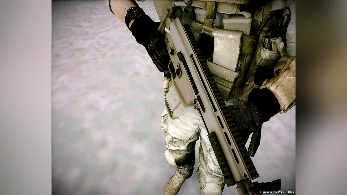 Waffen aus BF4 / GTA San Andreas