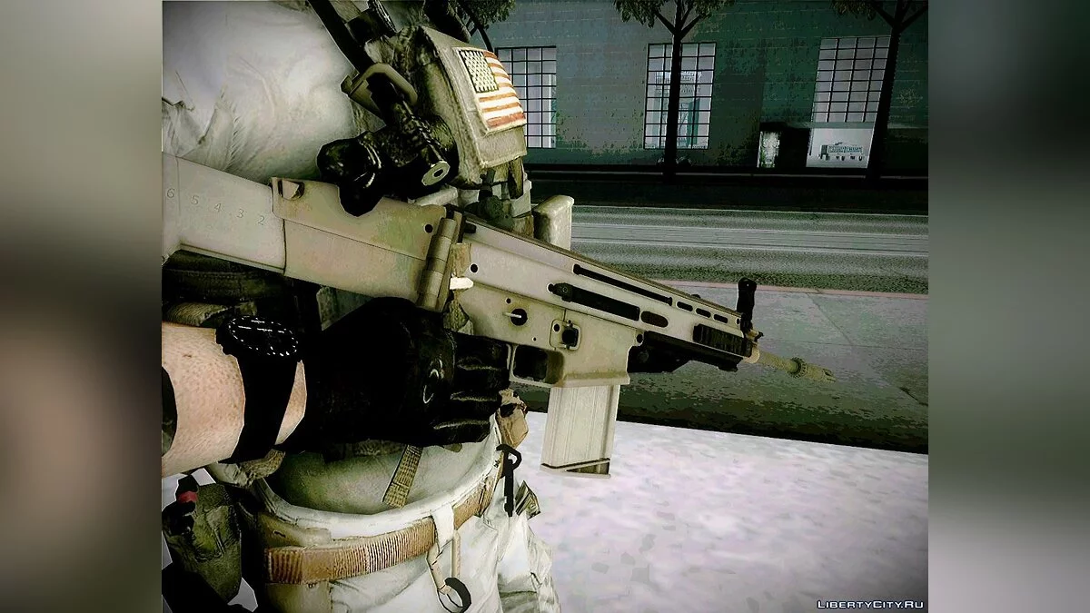 Waffen aus BF4 / GTA San Andreas