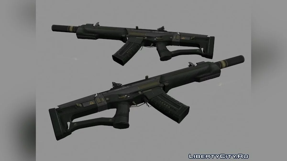SCAR from CryENGINE 3 / GTA San Andreas
