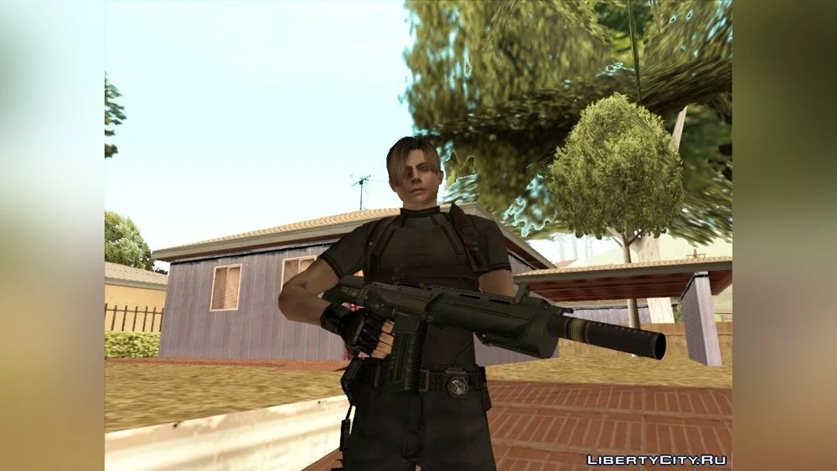 SCAR from CryENGINE 3 / GTA San Andreas