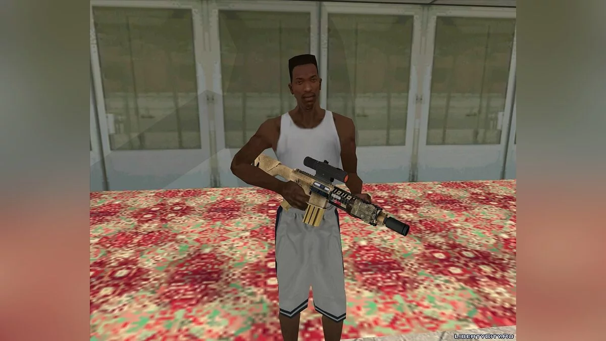 Fuzil de Combate M110 / GTA San Andreas