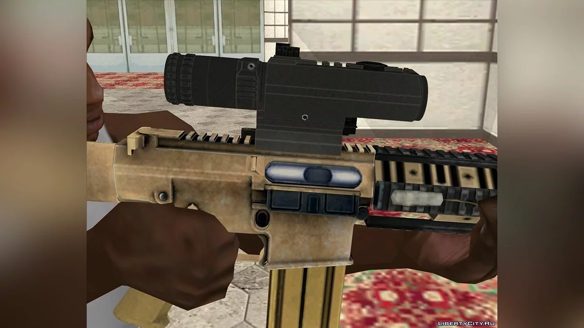 Fuzil de Combate M110 / GTA San Andreas