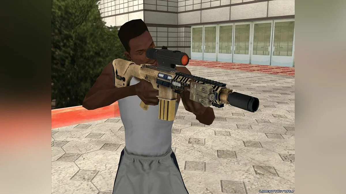 Fuzil de Combate M110 / GTA San Andreas